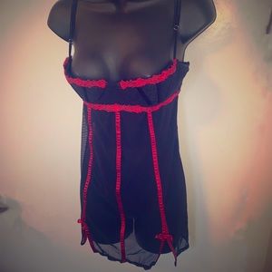 Fredricks of Hollywood Burlesque lingerie